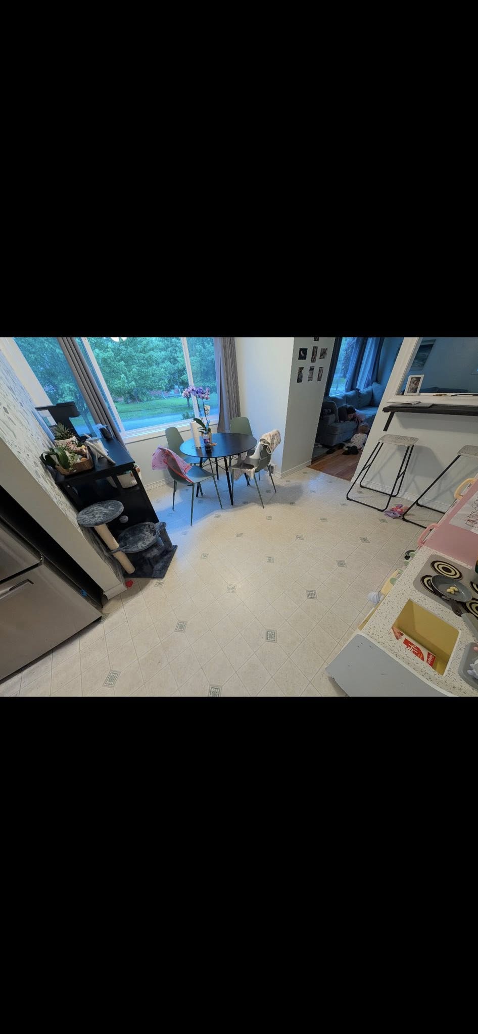 Plank Flooring Before